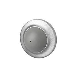 Rockwood 402 Convex Solid Cast Wall Stop, 1" Projection, 2-7/16" Diameter