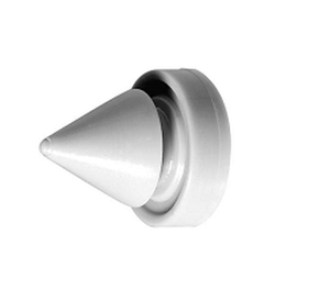 Rockwood 608 GREY Door Silencer for Metal Frame 1/2" Diameter