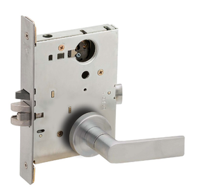 Schlage L9082L 01A Institution Mortise Lock, Less Cylinder