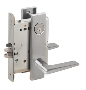 Schlage L9082P 05L Institution Mortise Lock w/ 05 Lever and L Escutcheon