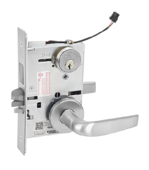 Corbin Russwin ML20906 CSA SEC Fail Secure Mortise Electrified Lock, Outside Cylinder Override