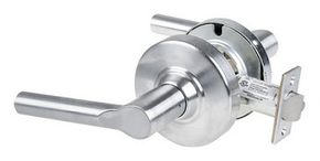 Schlage ND12D BRW Heavy Duty Exit Lever Lock, Broadway Style