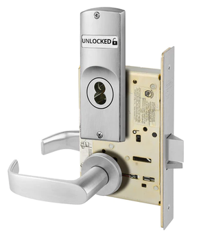 Sargent 70V40-8205 LNL Office or Entry Mortise Lock w/ Unlocked/Locked Indicator