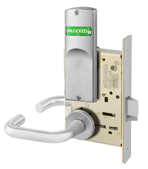 Sargent V01-8237 LNJ Classroom Mortise Lock w/ Unlocked/Locked Indicator