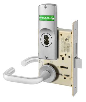 Sargent 70V10-8225 LNJ Dormitory or Exit Mortise Lock w/ Unlocked/Locked Indicator
