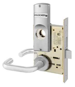 Sargent LCV40-8225 LNJ Dormitory or Exit Mortise Lock w/ Unlocked/Locked Indicator
