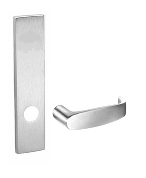 Sargent TR-8215 LE1L Passage or Closet Mortise Trim Pack, LE1 Escutcheon, L Lever
