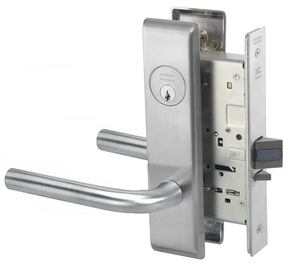 Accentra (Yale) PNCN8805FL 626 Storeroom or Closet Mortise Lever Lock, Pinehurst Style, Satin Chrome Finish