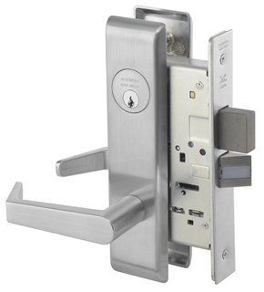 Accentra (Yale) AUCN8822FL Dormitory or Exit Mortise Lever Lock, Augusta Style Accentra (Yale) AUCN8822FL Dormitory or Exit Mortise Lever Lock, Augusta Style