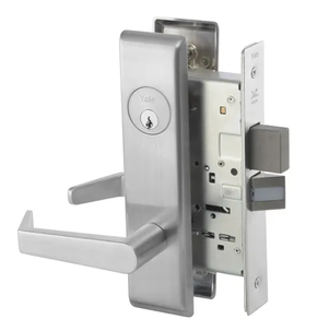 Yale AUCN8822FL Dormitory or Exit Mortise Lever Lock, Augusta Style