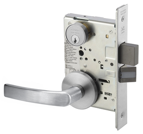 Accentra (Yale) MOR8823FL 626 Storeroom Mortise Lever Lock, Monroe Style, Satin Chrome Finish Accentra (Yale) MOR8823FL 626 Storeroom Mortise Lever Lock, Monroe Style, Satin Chrome Finish