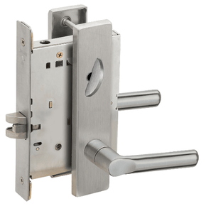 Schlage L9040 18L Mortise Bath/Bedroom Privacy Lock w/ 18 Lever and L Escutcheon