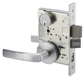 Accentra (Yale) MOR8867FL Dormitory or Exit Mortise Lever Lock, Monroe Style Accentra (Yale) MOR8867FL Dormitory or Exit Mortise Lever Lock, Monroe Style