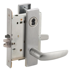 Schlage L9050J 07L Mortise Entrance/Office Lock, Accepts Large Format IC Core (LFIC)