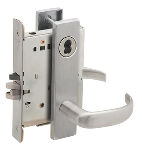 Schlage L9050B 17L Mortise Entrance/Office Lock, Accepts Small Format IC Core (SFIC)