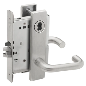 Schlage L9076J 03L Classroom Holdback Mortise Lock, Accepts Large Format IC Core (LFIC)