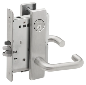 Schlage L9080P 03L Storeroom Mortise Lock w/ 03 Lever and L Escutcheon