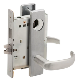 Schlage L9473L 17L Dormitory/bedroom w/ Deadbolt Mortise Lock, Less Cylinder