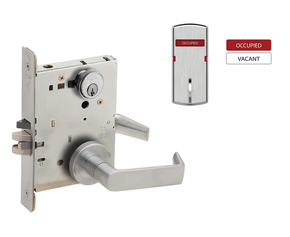 Schlage L9050P 06A L283-712 Entrance/Office Mortise Lock w/ Interior Vacant/Occupied Indicator
