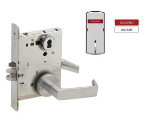 Schlage L9050J 06A L283-712 Entrance/Office Mortise Lock w/ Interior Vacant/Occupied Indicator