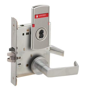 Schlage L9077B 06A L283-711 Classroom Security Holdback Mortise Lock w/ Interior Locked/Unlocked Indicator