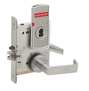 Schlage L9077B 06A L283-713 Classroom Security Holdback Mortise Lock w/ Interior Do Not Disturb Indicator