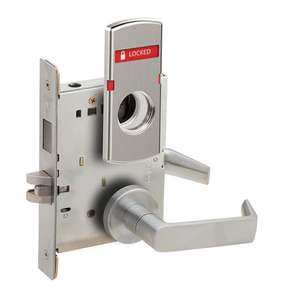 Schlage L9466L 06A L283-711 Utility Room/Storeroom Mortise Lock w/ Interior Locked/Unlocked Indicator