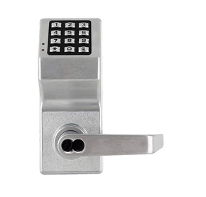 Alarm Lock DL6100IC US26D Trilogy Networx Cylindrical Lock, SFIC Prep, Less Core, Satin Chrome