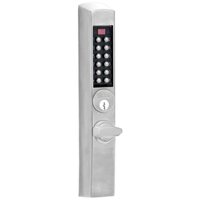 Dormakaba E-Plex E3065MSNT Narrow Stile Thumbturn Trim for Mortise Deadlatch w/ Schlage C Keyway