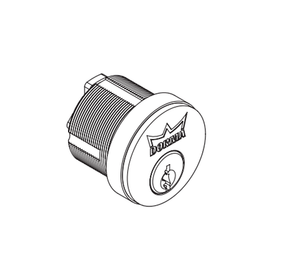 Dorma 90x10SC118 1-1/8" Conventional Mortise Cylinder w/ Schlage C Keyway
