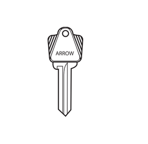 Arrow K5 5-pin Key Blank, Standard "K" Bow