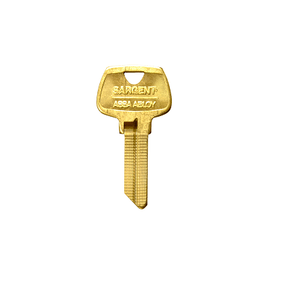 Sargent 278 5-pin Key Blank, Large bow