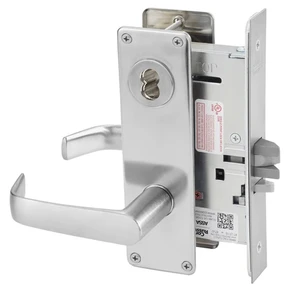 Corbin Russwin ML2069 NSN CL6 Institutional Privacy Mortise Lock, Accepts Large Format IC Core (LFIC)