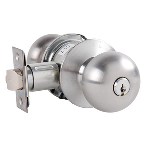 Arrow MK12-TA Grade 2 Storeroom Cylindrical Knob Lock w/ Tudor Knob