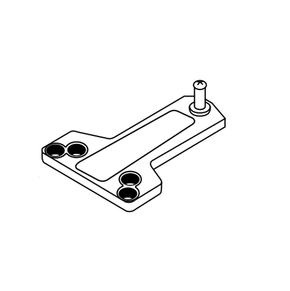 Norton 1618A Standard Soffit Plate, Non-Hold Open for 1600, 8000, 9300BC, 78-B/F Series