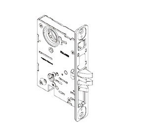 Falcon A7831 RH Lock Case for MA161, Armor Front not Included