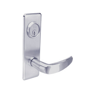 Arrow BM17 VG 26D Classroom Mortise Lock w/ V Lever and G Escutcheon, Satin Chrome Finish