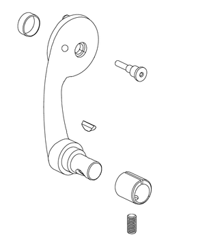 Von Duprin 050137 5547-F/75-F Lever Arm Kit, Left Handed