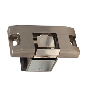 RCI VR166 32D Electric Strike for Surface Vertical Rod Exit Devices w/ Pullman Style Latch, Satin Stainless Steel Finish