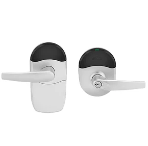 Schlage Electronics NDEB ATH Mobile Enabled Wireless Cylindrical Lever Lock w/ Athens Style