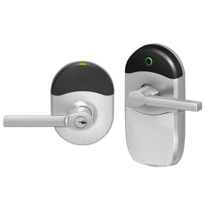 Schlage Electronics NDEB LAT Mobile Enabled Wireless Cylindrical Lever Lock w/ Latitude Style