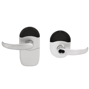 Schlage Electronics NDEBJSAR SPA 626 Mobile Enabled Wireless Cylindrical Lever Lock w/ Sargent LFIC Prep, Less Core, Satin Chrome Finish