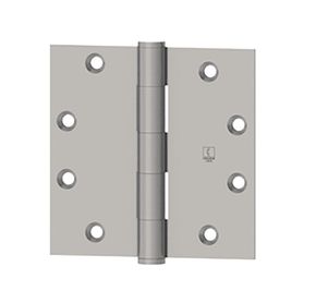Hager 1279 4-1/2X4-1/2 Full Mortise Plain Bearing Hinge, Standard Weight, 5 Knuckle