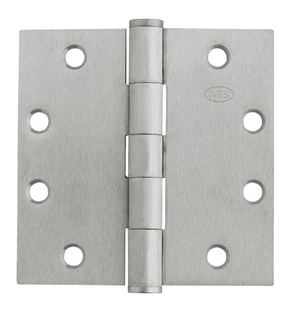 Ives 5PB1 4.5X4.5 Five Knuckle Plain Bearing Hinge, Standard Weight, 4-1/2" x 4-1/2" Ives 5PB1 4.5X4.5 Five Knuckle Plain Bearing Hinge, Standard Weight, 4-1/2" x 4-1/2"
