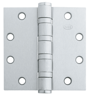 Ives 5BB1HW 5.0X4.5 Five Knuckle Ball Bearing Hinge, Heavy Weight, 5" x 4-1/2" Ives 5BB1HW 5.0X4.5 Five Knuckle Ball Bearing Hinge, Heavy Weight, 5" x 4-1/2"