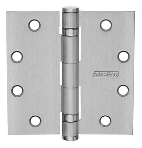 Mckinney MPB79 4-1/2X4-1/2 MacPRO Five Knuckle Full Mortise Hinge, Standard Weight, Ball Bearing Mckinney MPB79 4-1/2X4-1/2 MacPRO Five Knuckle Full Mortise Hinge, Standard Weight, Ball Bearing