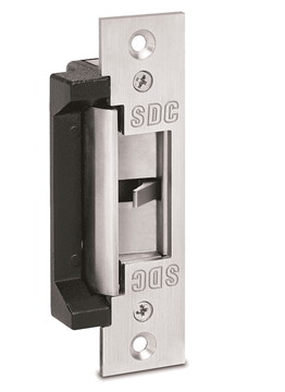 SDC 25-4U Value 1/2" Latchbolt Electric Strike, Satin Stainless Steel Finish