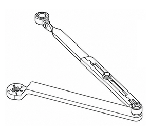Accentra (Yale) 400-1A J Top Jamb Arm Assembly Non-Hold Open for 51, 3000 and 4400 Series