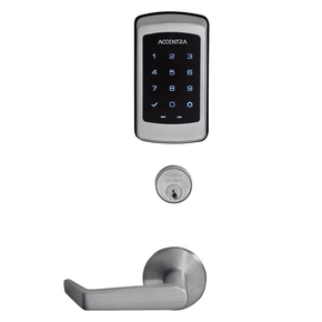 Accentra (Yale)AUR-NTM623-NR Nextouch Sectional Mortise Lock, Capacitive Touchscreen Keypad, w/ Cylinder Override