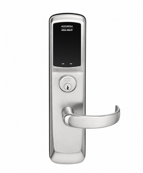 Accentra (Yale) PB-NTT623-NR 626 NexTouch Exit Trim, Touchscreen Keypad, w/ Cylinder Override, Satin Chrome Finish